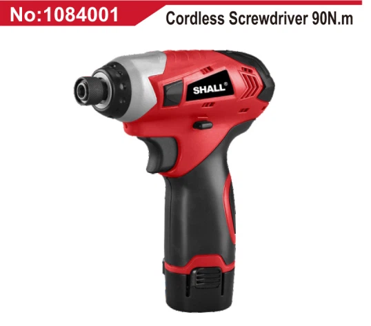 Cordless screwdriver